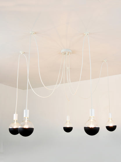 Bulb: LED Black Dipped 5" Globe