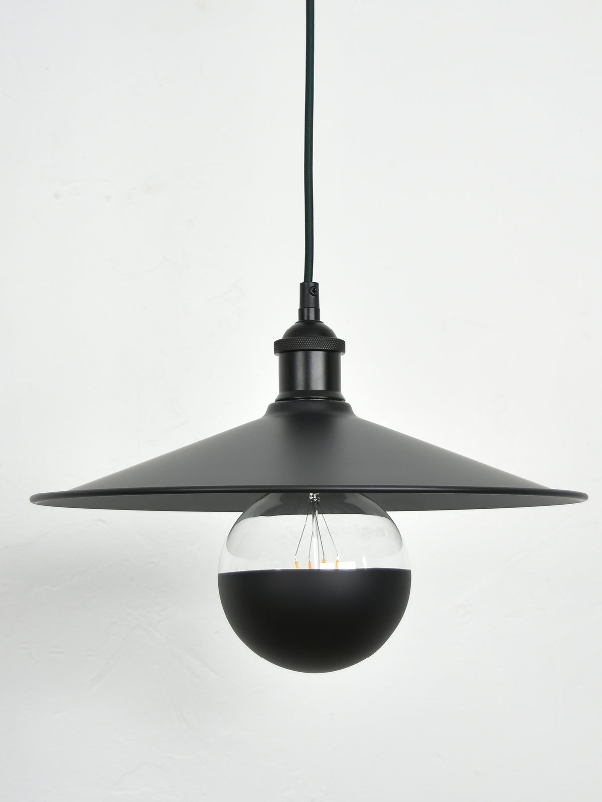 Bulb: LED Black Dipped 5" Globe