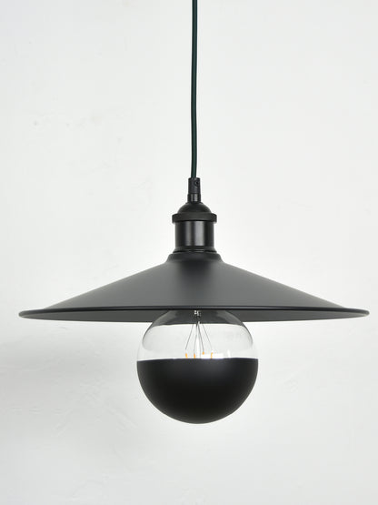 Bulb: LED Black Dipped 5" Globe
