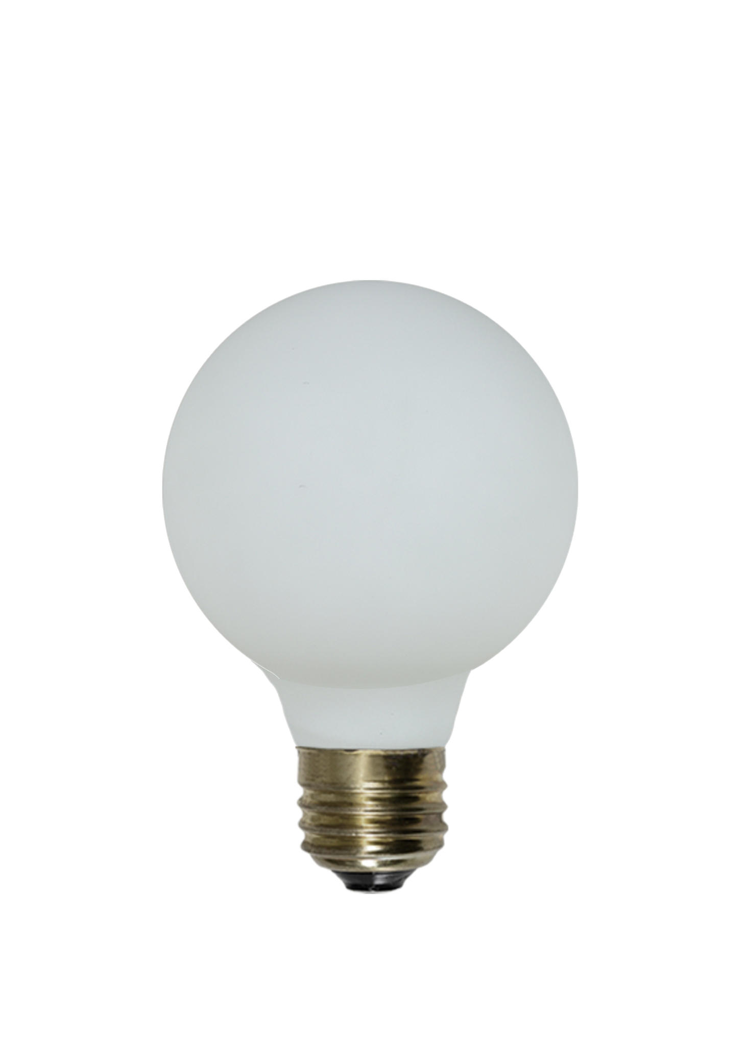 Bulb: LED - Porcelain Matte White 3" Globe
