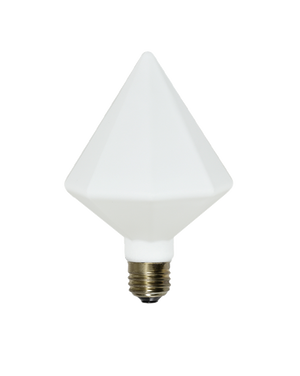 Bulb: LED - Porcelain Matte White Diamond