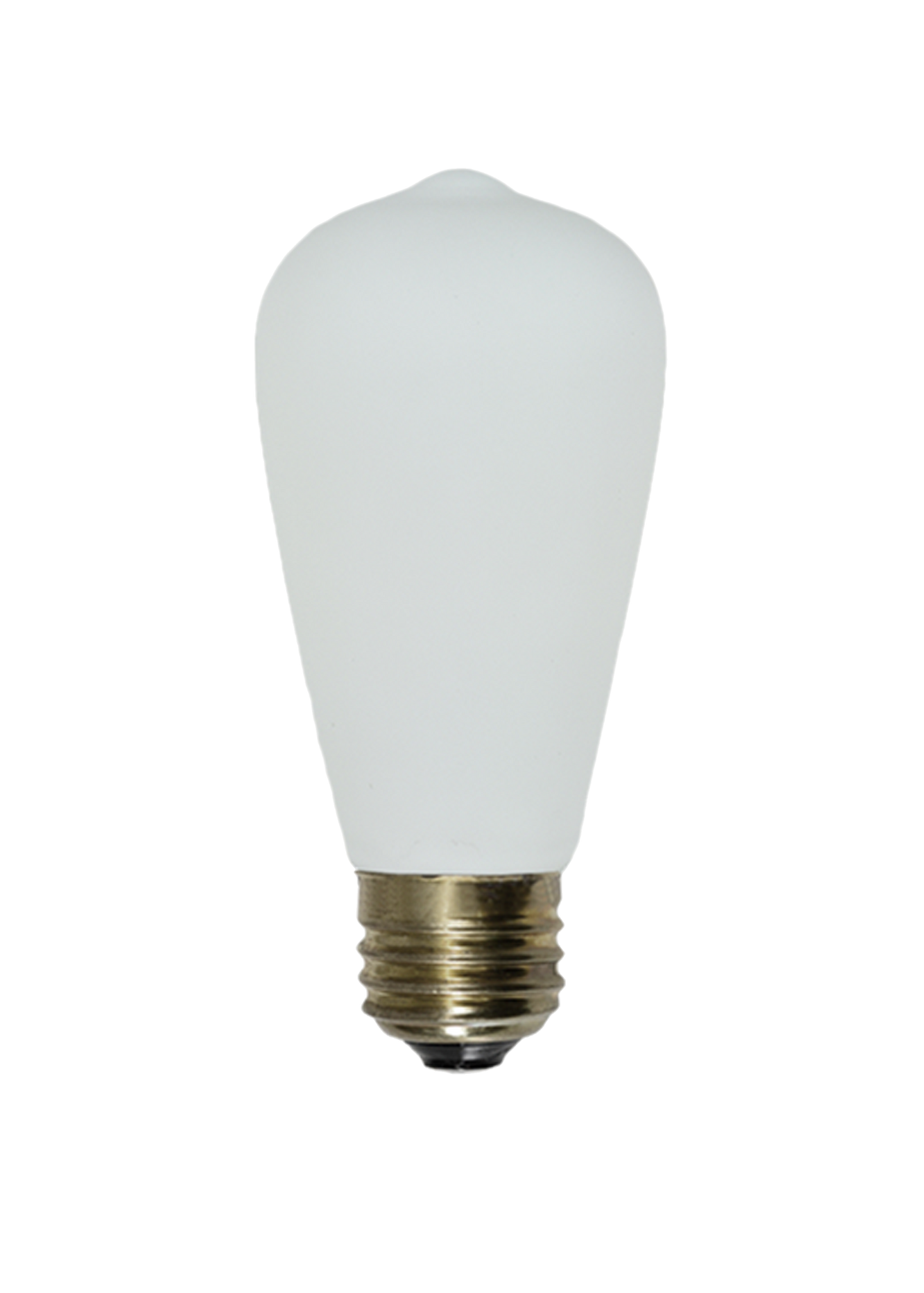Bulb: LED - Porcelain Matte White Edison