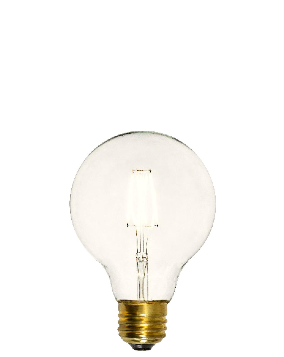 Bulb: LED - Clear 3" Globe 2700K