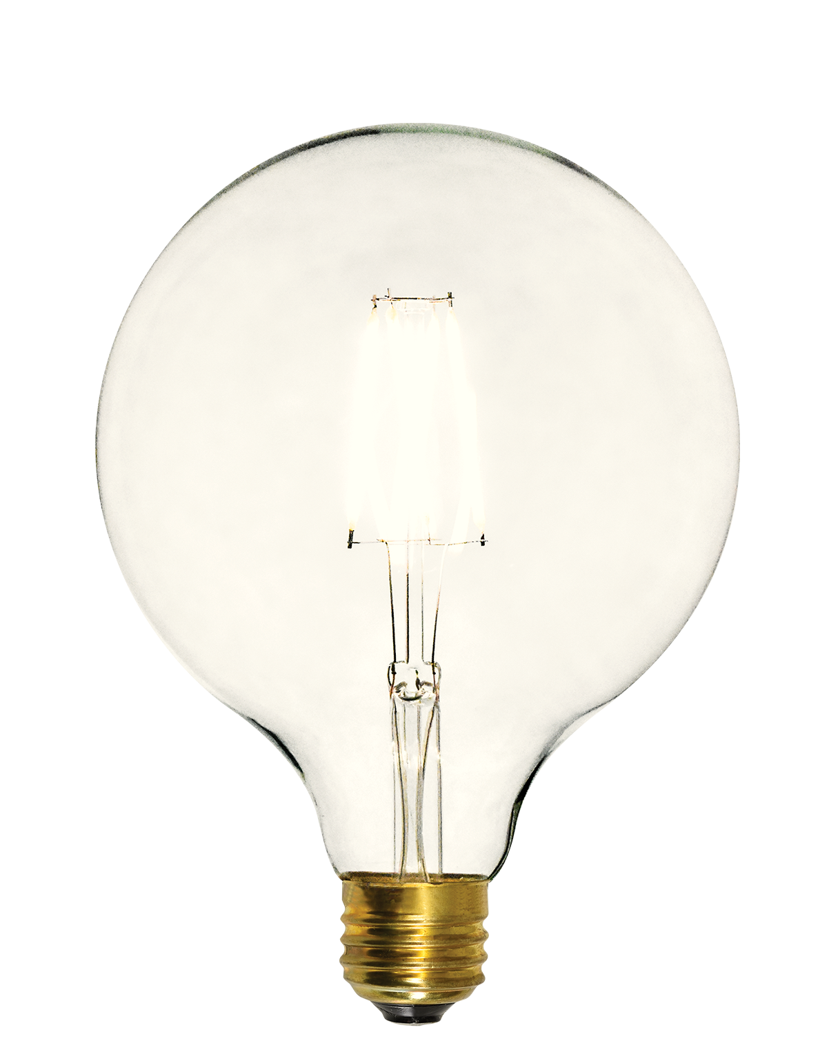 Bulb: LED - Clear 5" Globe 2700K
