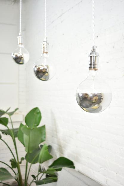 Bulb: LED Chrome Dipped 5" Globe