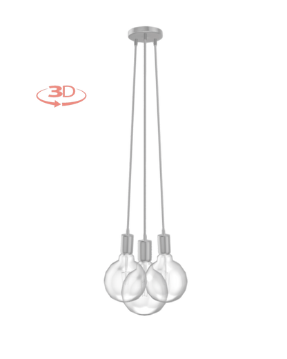 Cluster Chandelier - Even: Design Your Own 3 Pendant
