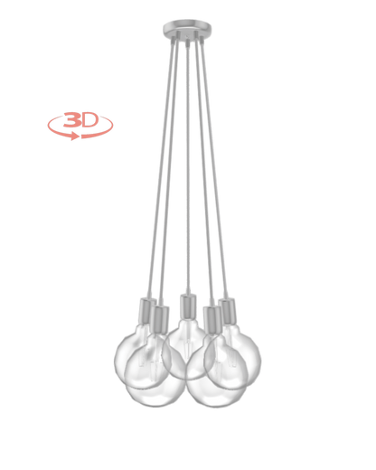 Cluster Chandelier - Even: Design Your Own 5 Pendant