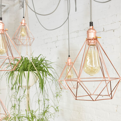 Copper Diamond Cage