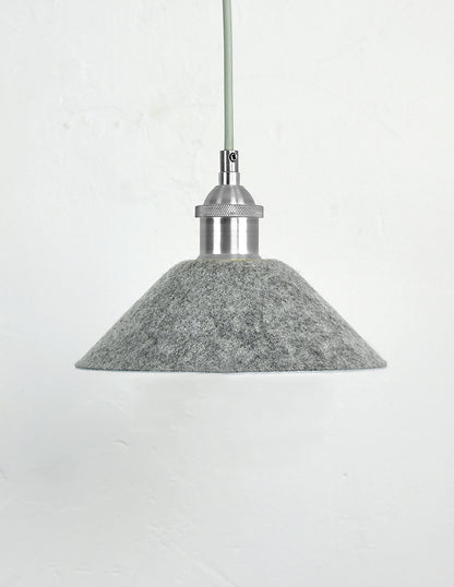 Grey Cone Felt Shade