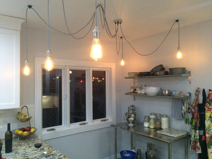 vintage kitchen swag chandelier