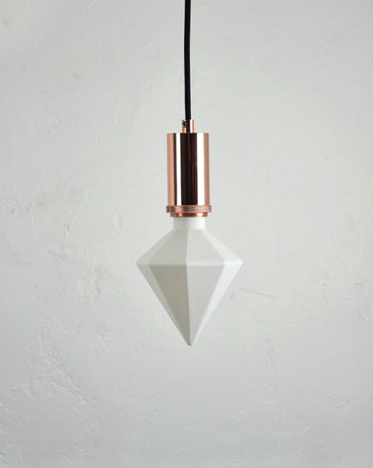Bulb: LED - Porcelain Matte White Diamond