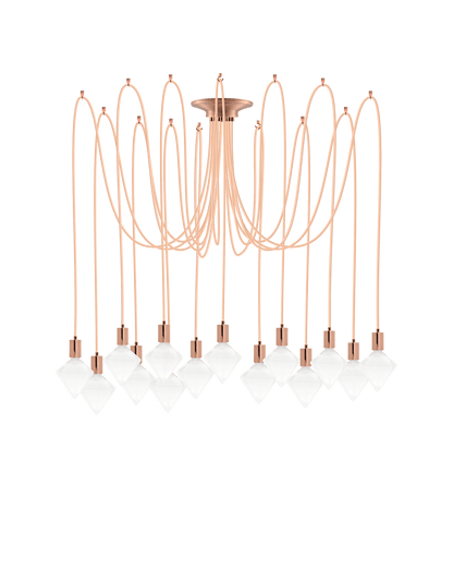 large 14 pendant modern unique swag chandelier