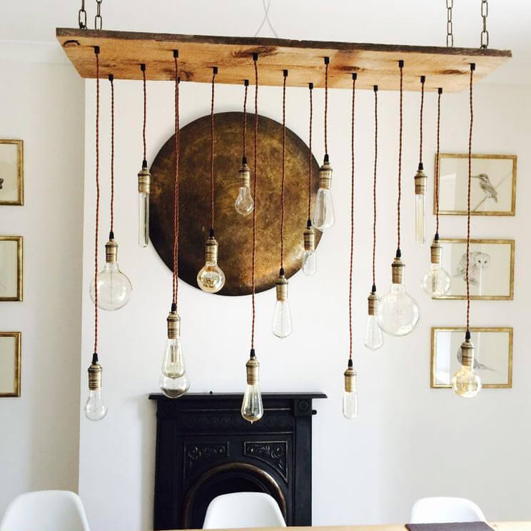 Wood Chandelier: Design Your Own