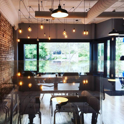 black 14 pendant restaurant swag chandelier