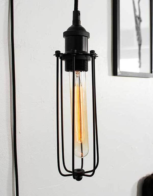 Bulb: Antique - 7" Tube Hangout Lighting 