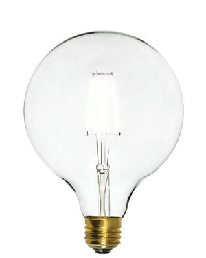 Bulb: LED - Clear 5" Globe Hangout Lighting 