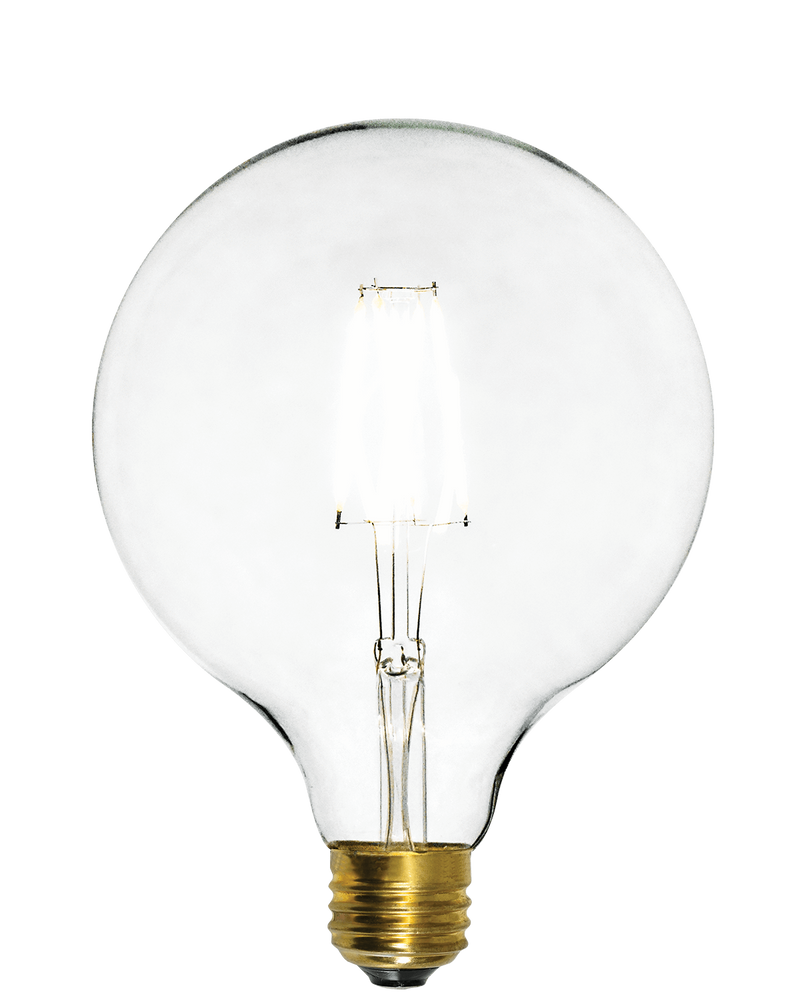 LED Clear Glass Bulb [302-MD] 2750K – WindowCandles
