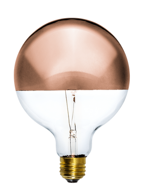Bulb: LED Copper Dipped 5" Globe Hangout Lighting 