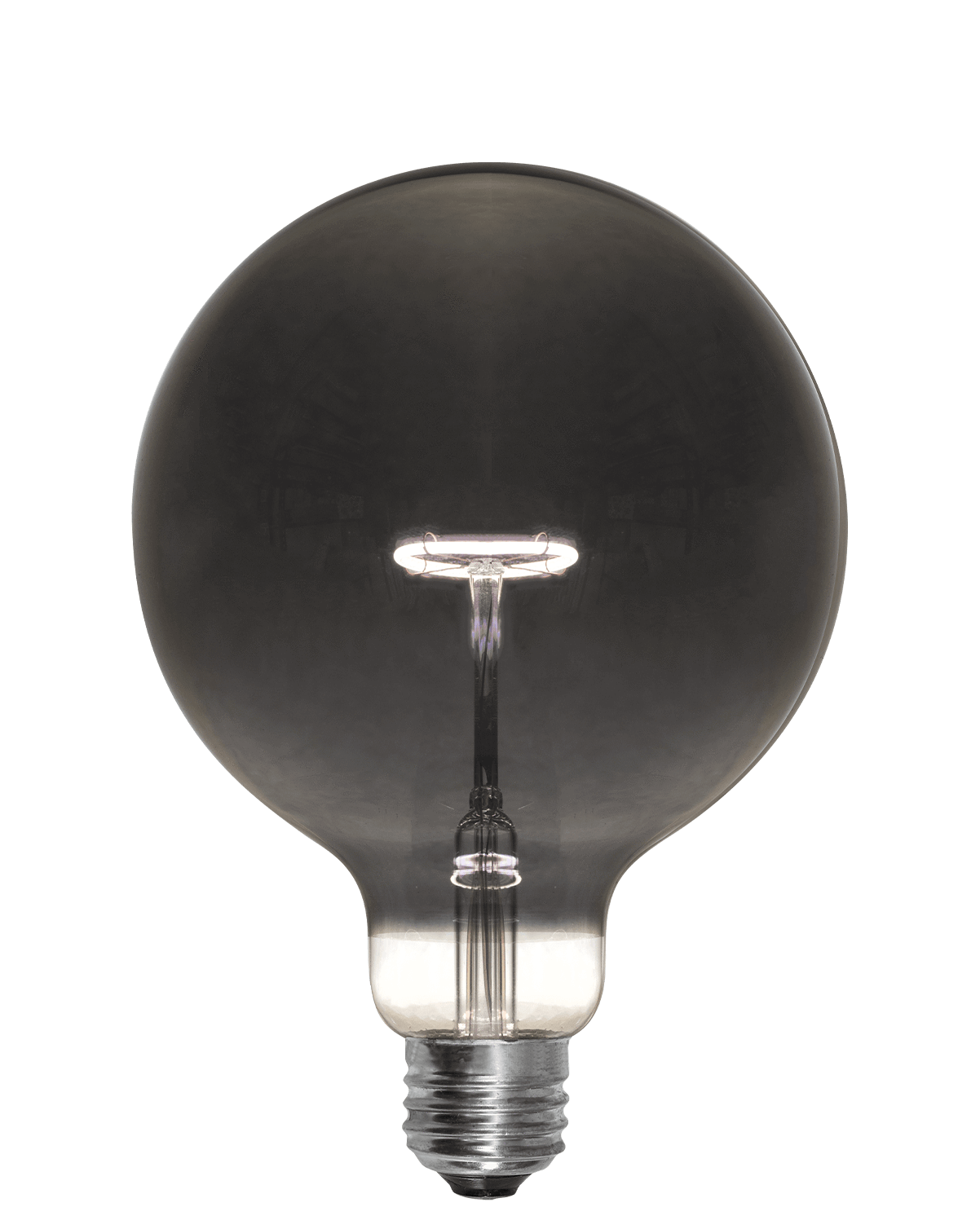 Bulb: LED Smoke 5" Globe Hangout Lighting 