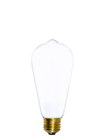 Bulb: LED - White Edison Hangout Lighting 
