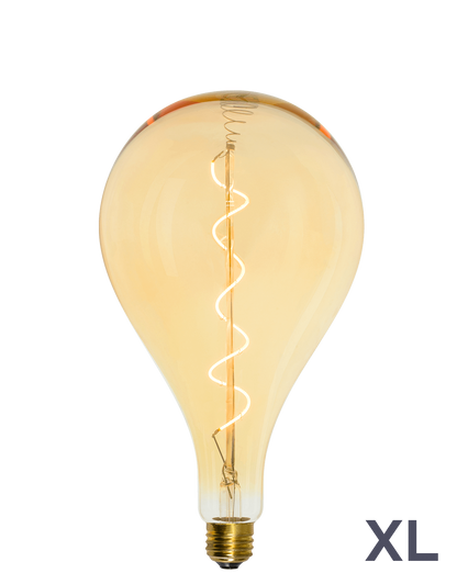 Bulb: LED XL Amber 11" Pear Hangout Lighting 