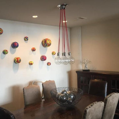 Cluster Chandelier - Even: Design Your Own 7 Pendant Hangout Lighting 