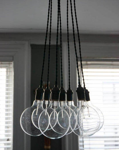 Cluster Chandelier - Even: Design Your Own 7 Pendant Hangout Lighting 