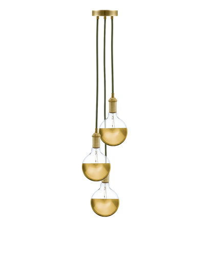 Cluster Chandelier - Staggered: Design Your Own 3 Pendant Hangout Lighting 