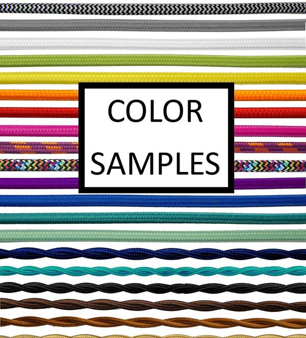 Cord: Sample ALL Colors Hangout Lighting 