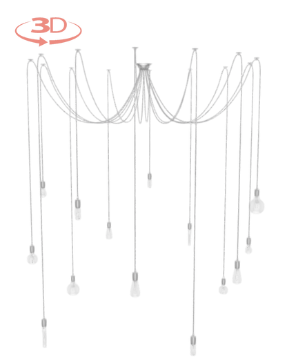 Design your own 14 pendant large swag chandelier
