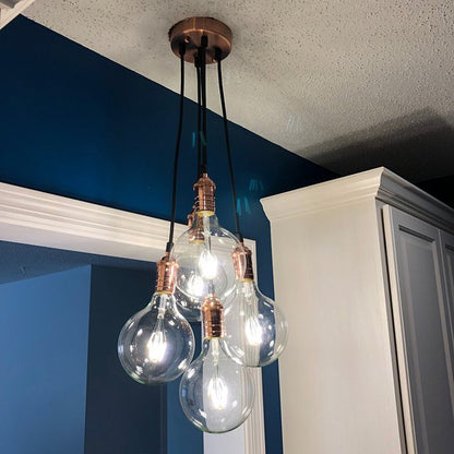 Cluster Chandelier - Grape: Design Your Own 5 Pendant