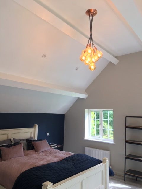 Cluster Chandelier - Grape: Design Your Own 9 Pendant