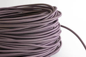 Mauve Fabric Cord by the Foot Hangout Lighting 
