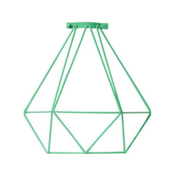 Mint Diamond Cage Hangout Lighting 