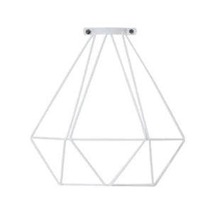 White Diamond Cage Hangout Lighting 