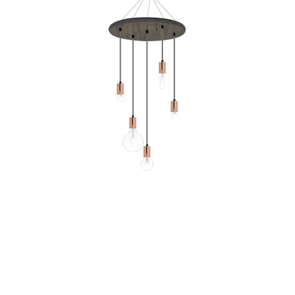 Wood Chandelier - 18" Round: Design Your Own Hangout Lighting 