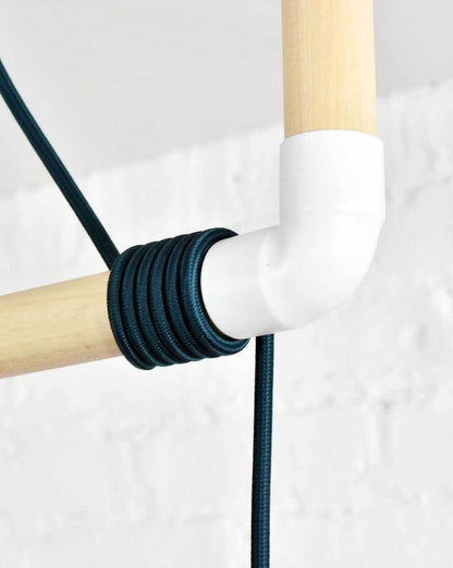 Wrap Chandelier: Design Your Own 3 Pendant Hangout Lighting 